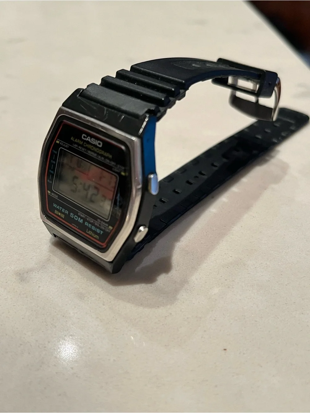 Vintage Pre-owned Rare Casio Marlin W-23 Module 248 WORKING, new battery